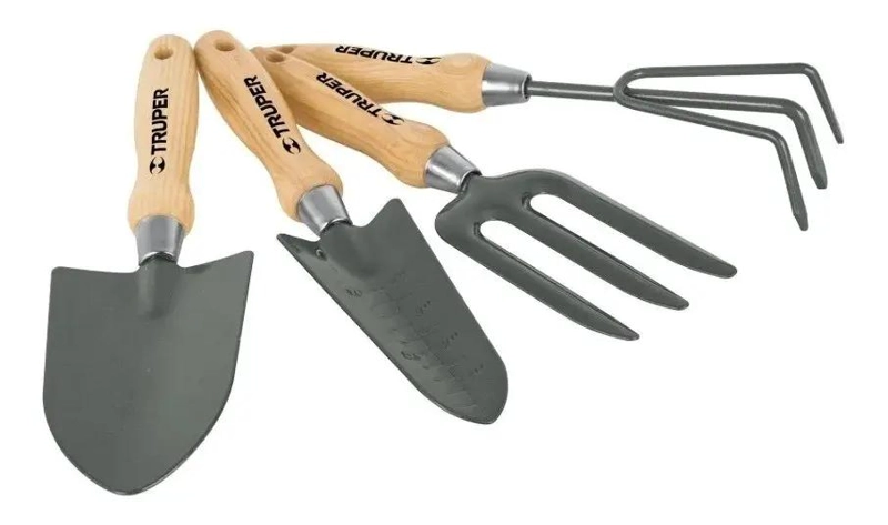 SET DE HERRAMIENTAS DE JARDIN 4 PIEZAS - 2