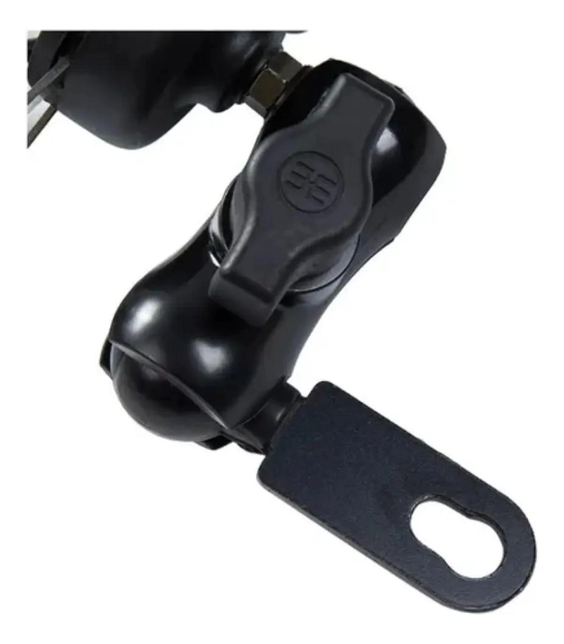 SOPORTE PARA CELULAR CON CARGADOR USB PARA MOTOCICLETA - 5