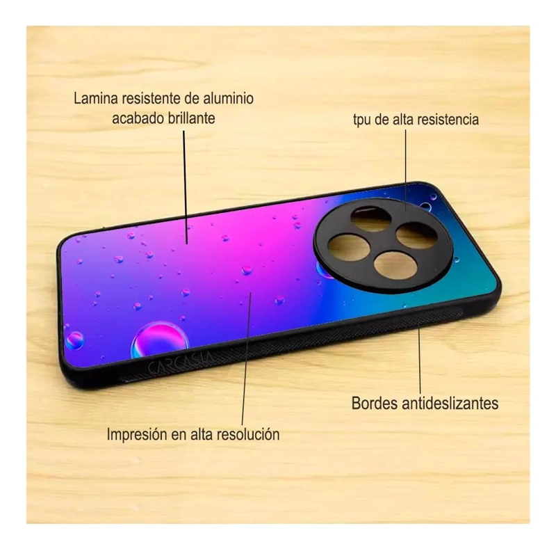 FUNDA ANTIGOLPES PARA HONOR MAGIC 7 LITE DISEÑO ELEGANTE - 3