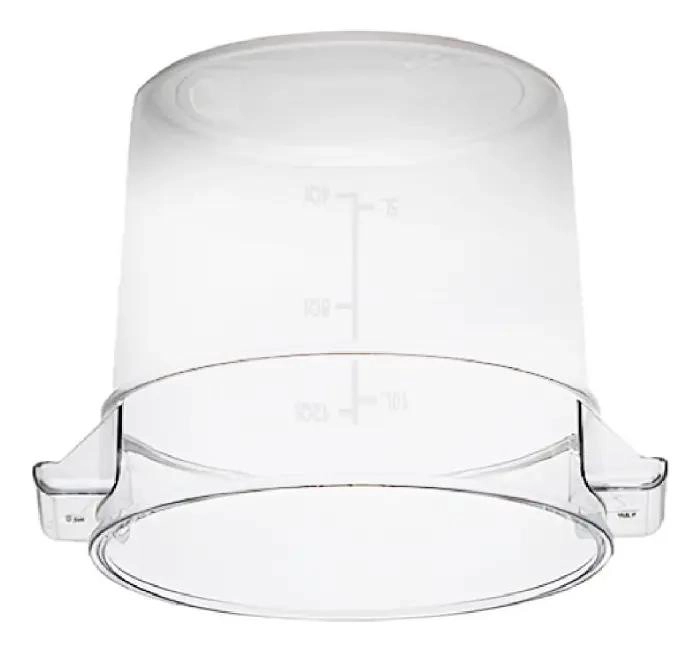 CONTENEDOR REDONDO DE POLICARBONATO TRANSPARENTE DE 11,4 LITROS - 2