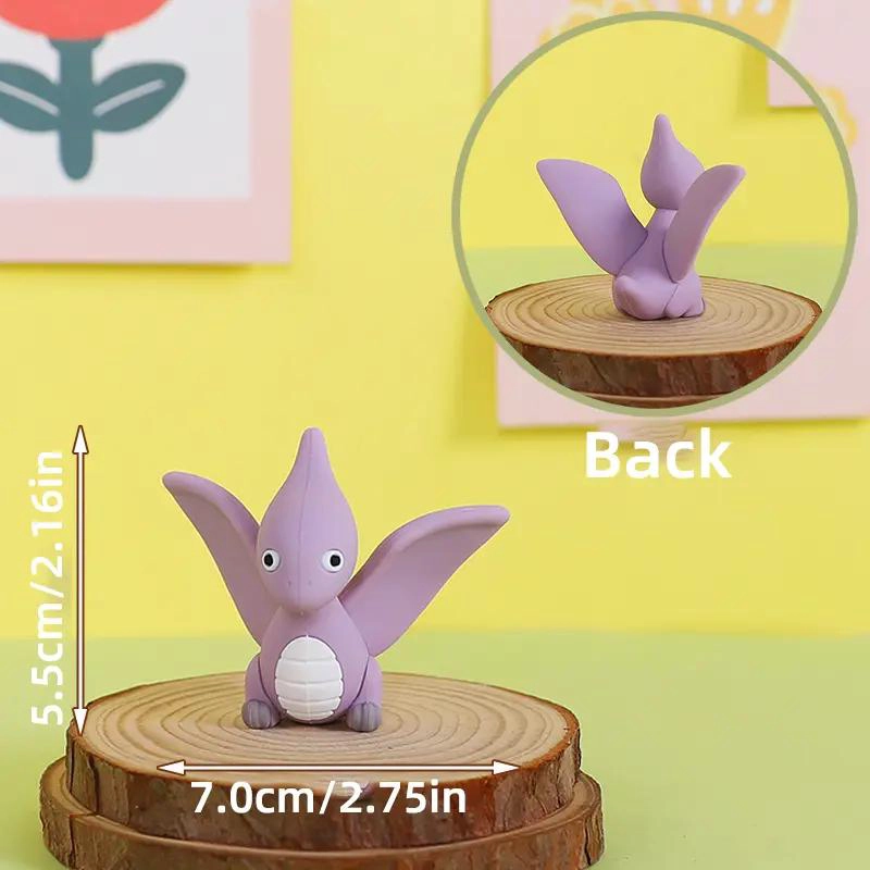 FIGURAS DECORATIVAS DE CERAMICA BLANDA PARA TORTAS CON DISEÑO DE DINOSAURIOS - 7