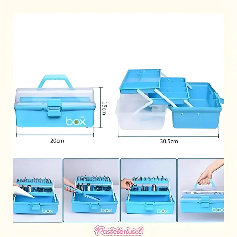 KIT COMPLETO DE DECORACION PARA REPOSTERIA CON 236 PIEZAS PARA CUPCAKES Y PASTAS - 3