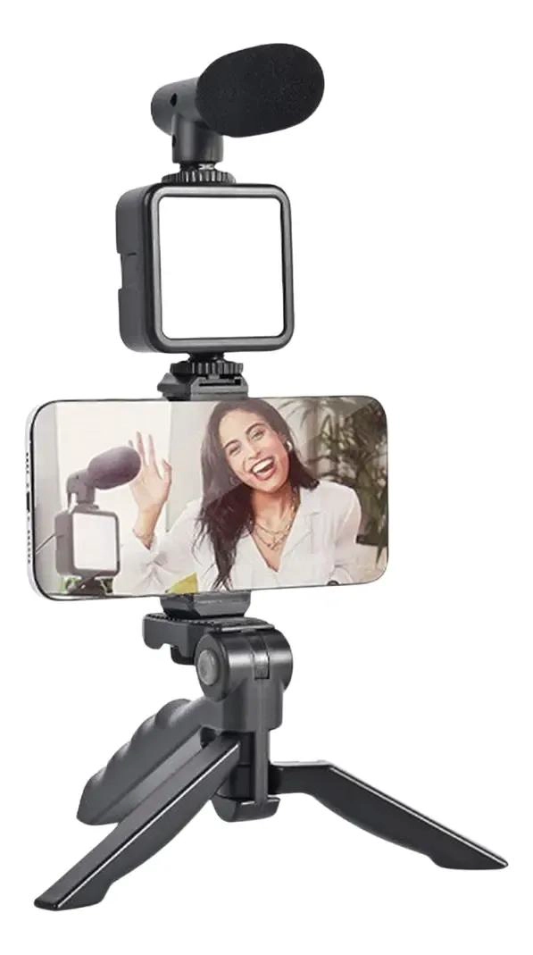 ESTABILIZADOR DE VIDEO TRIPODE AT-49 PARA CAMARAS Y CELULARES - 4
