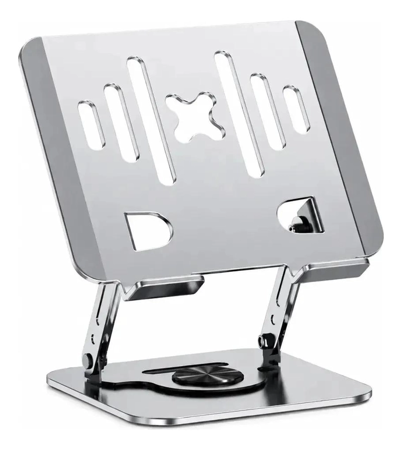 SOPORTE AJUSTABLE PLEGABLE PARA NOTEBOOK DE ACERO CARBONO - 1