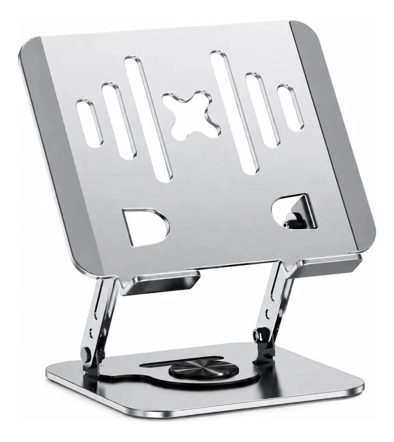 SOPORTE AJUSTABLE PLEGABLE PARA NOTEBOOK DE ACERO CARBONO - 1