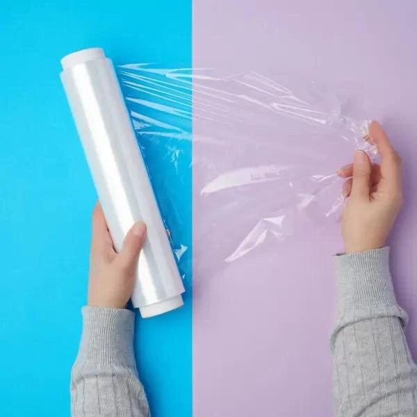 FILM PLASTICO PARA COCINA 28CM X 300MTS IDEAL PARA ALIMENTOS - 1