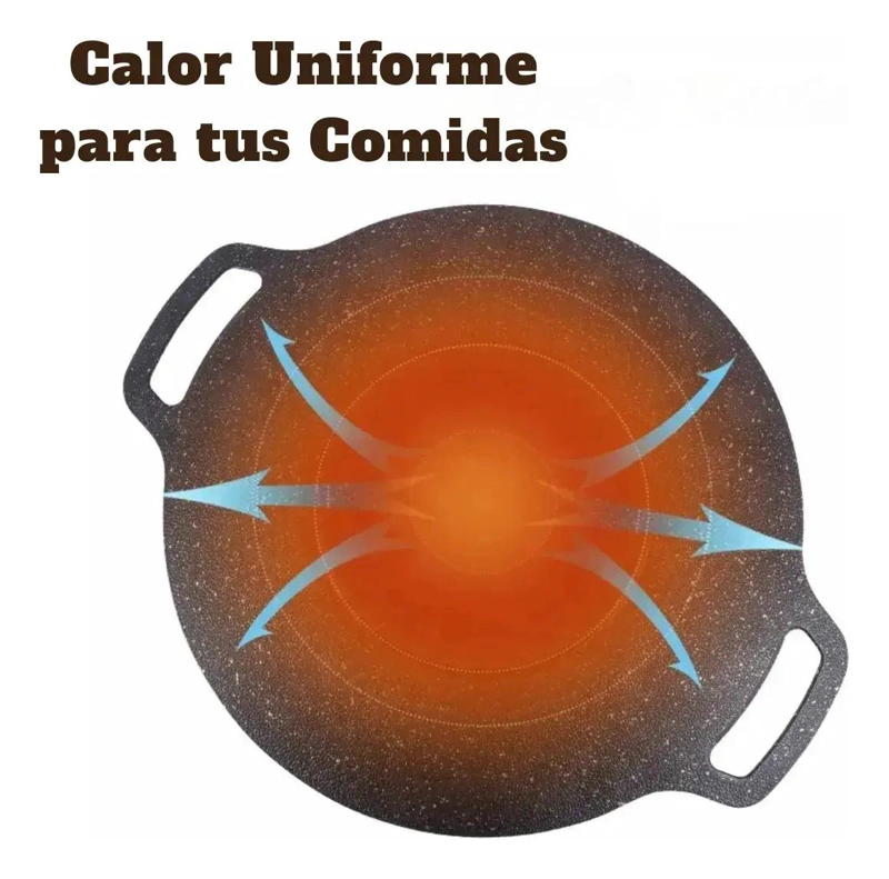 COMAL PARRILLA ANTIADHERENTE DE 36CM PARA BBQ - 2