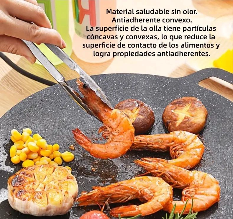 COMAL PARRILLA ANTIADHERENTE DE 36CM PARA BBQ - 3