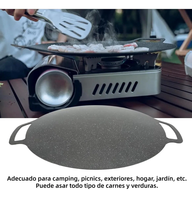 COMAL PARRILLA ANTIADHERENTE DE 36CM PARA BBQ - 4