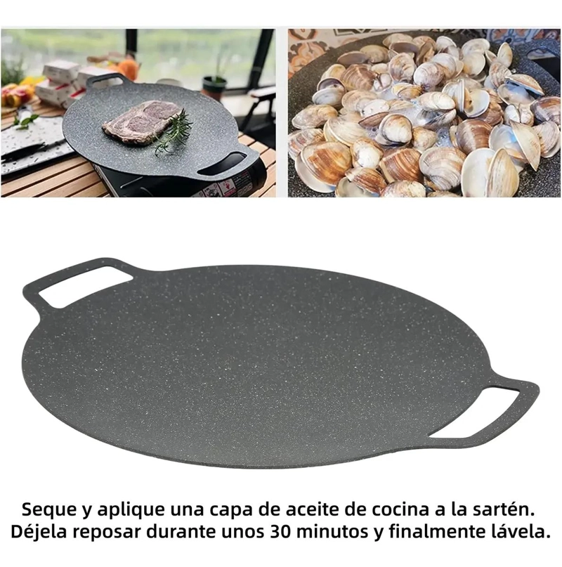 COMAL PARRILLA ANTIADHERENTE DE 36CM PARA BBQ - 9