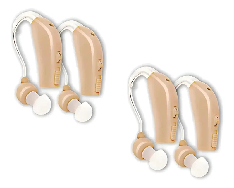 PACK DE 2 AUDIFONOS ERGONOMICOS PARA MEJORAR LA AUDICION - 1