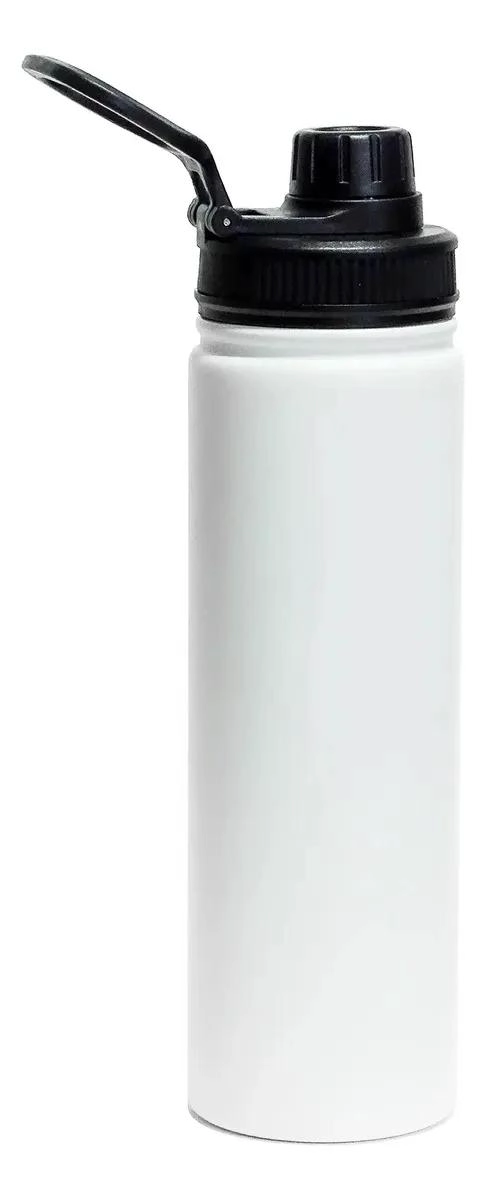 TERMO BOTELLA TE RMICA 690 ML COLOR BLANCO PARA EXTERIOR - 2