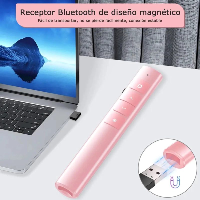 CONTROL REMOTO INALAMBRICO PARA PRESENTACIONES CON PUNTERO LASER - 6