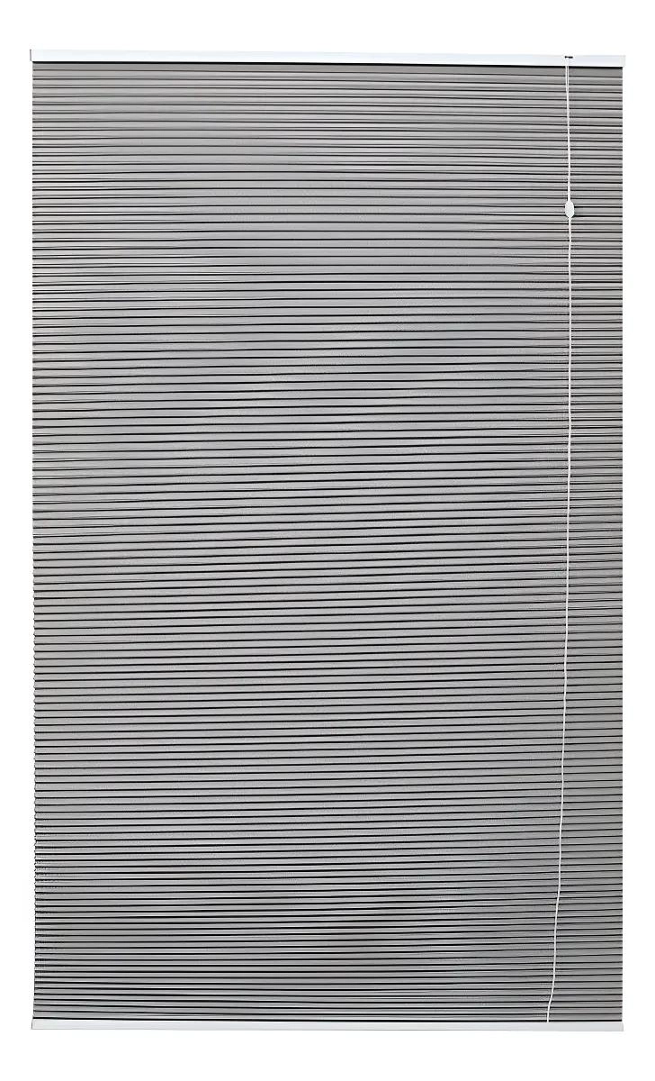 PERSIANA PLISADA 150X170 COLOR GRIS PARA VENTANAS - 1