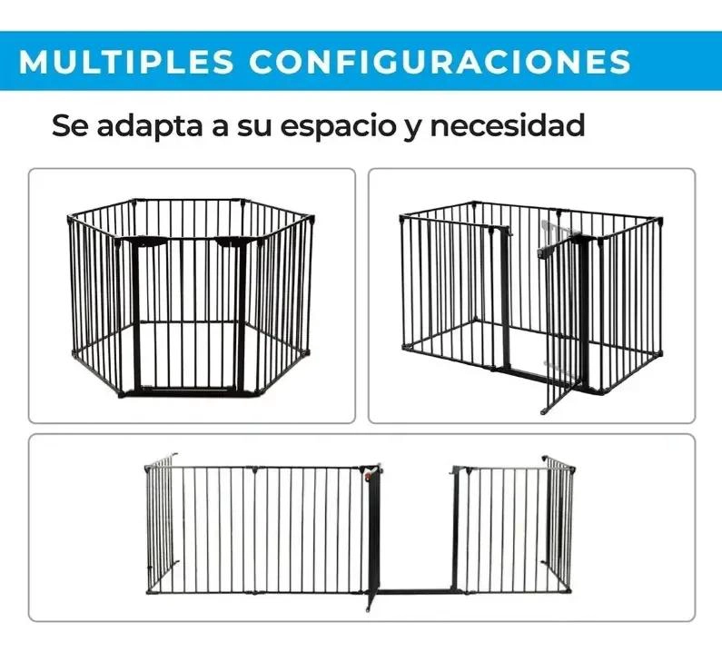 REJA DE SEGURIDAD PLEGABLE PARA CHIMENEAS Y ESTUFAS - 8