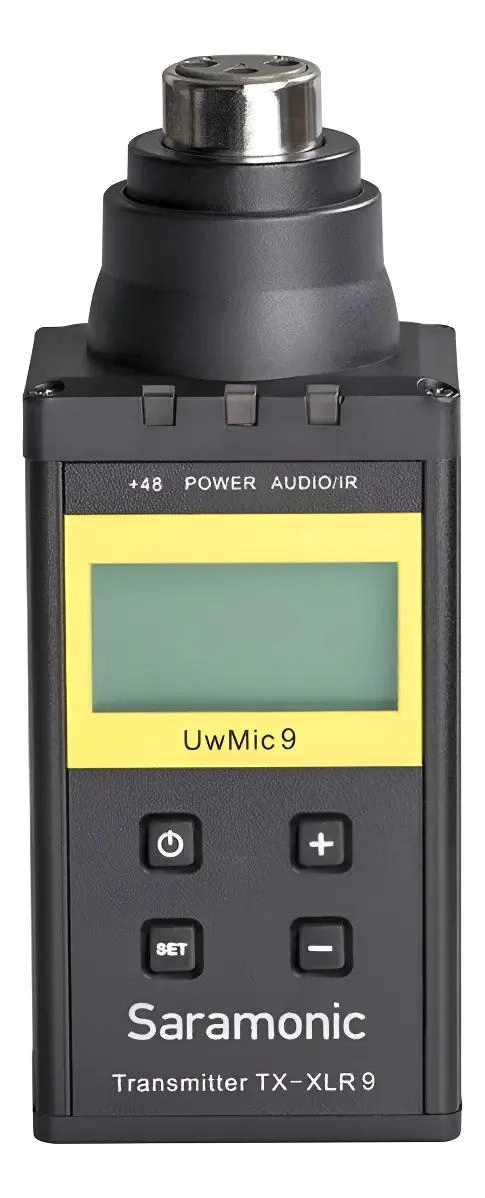 TRANSMISOR INALAMBRICO COMPACTO PARA MICROFONOS DE MANO - 1