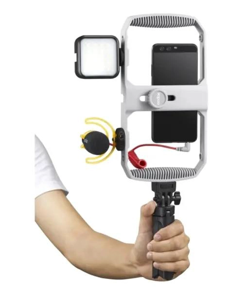 KIT DE ESTABILIZACION Y GRABACION PARA SMARTPHONE CON ACCESORIOS - 3