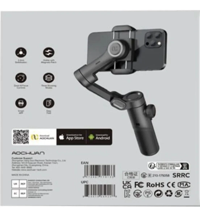 ESTABILIZADOR GIMBAL 3 EJES COMPACTO PARA SMARTPHONE - 3