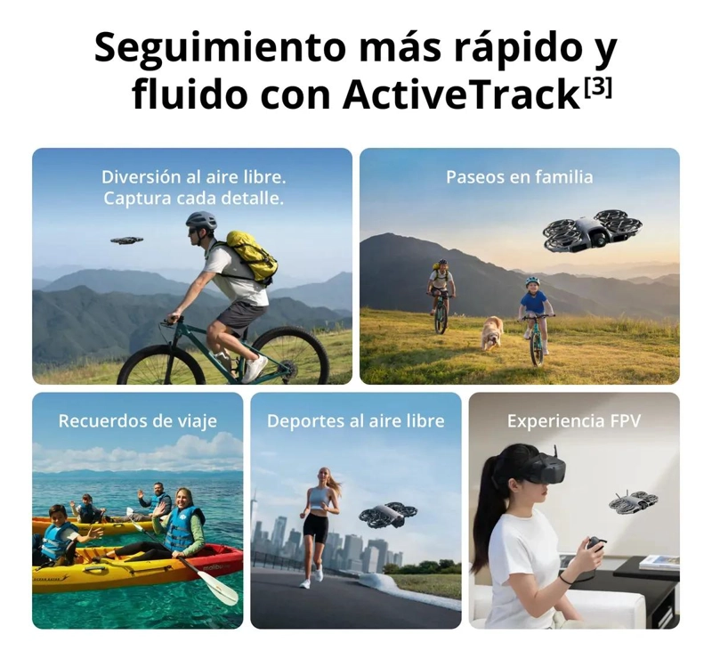 DRON LIGERO CON CAMARA 4K Y GPS PARA AVENTURAS AL AIRE LIBRE - 5