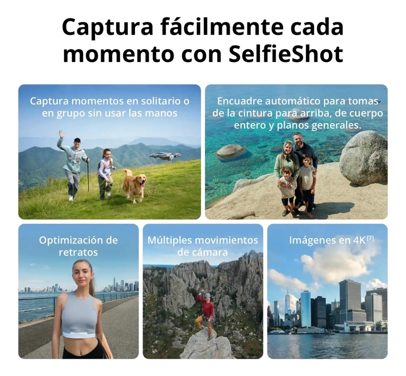 DRON LIGERO CON CAMARA 4K Y GPS PARA AVENTURAS AL AIRE LIBRE - 6