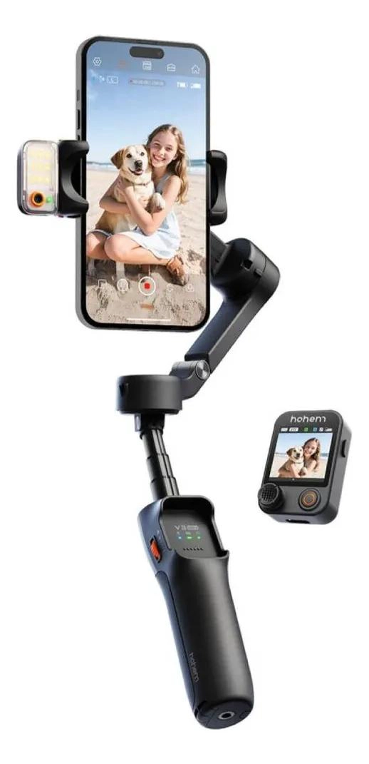 ESTABILIZADOR DE 3 EJES CON SENSOR IA Y LUZ LED - 1