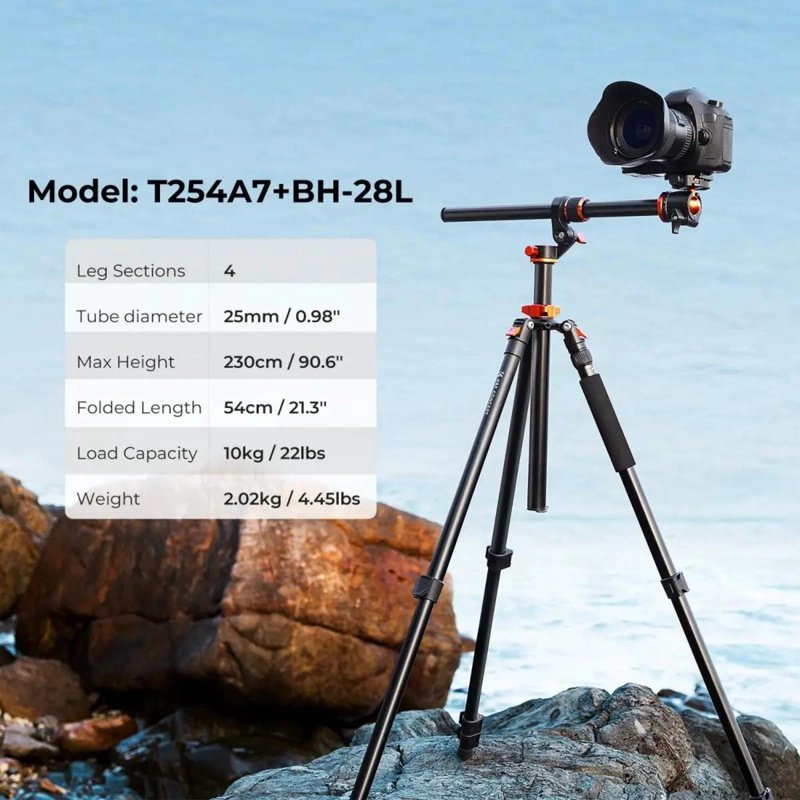TRIPODE PROFESIONAL 360° CON MONOPODE PARA FOTOGRAFIA - 5