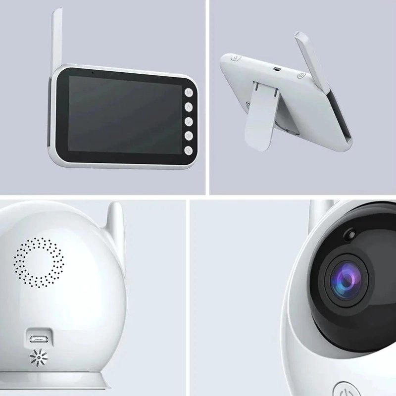 CAMARA DE MONITOREO PARA BEBE S CON VISION NOCTURNA Y AUDIO - 8