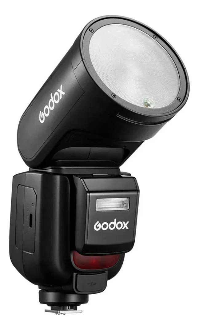 FLASH PROFESIONAL CON CABEZAL REDONDO Y BATERIA RECARGABLE PARA SONY - 1