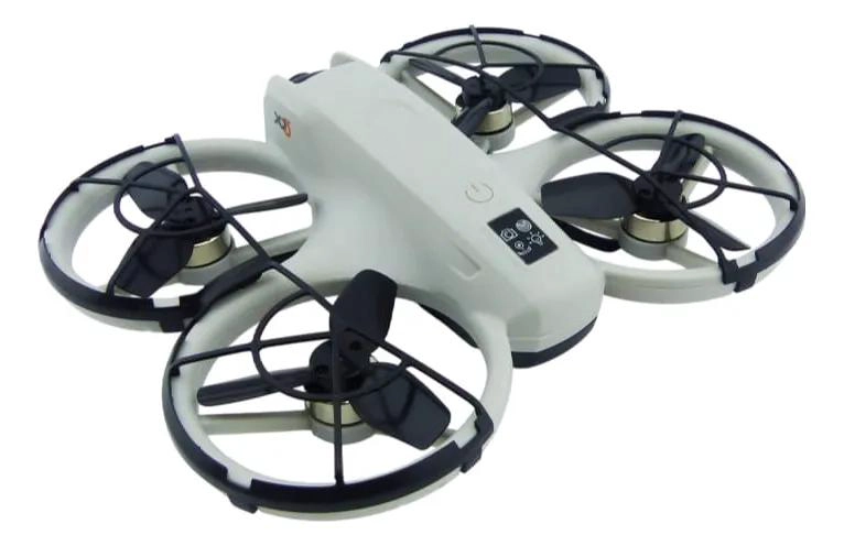 DRONE BLANCO CON CAMARA Y CONTROL REMOTO PARA VUELO FPV - 3