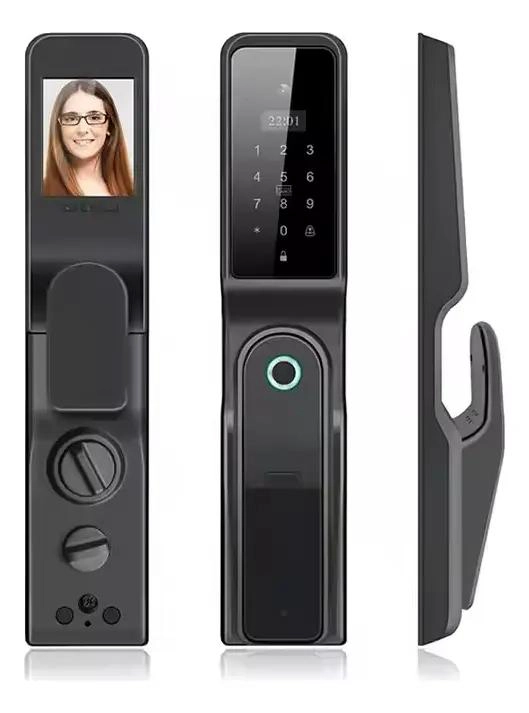CERRADURA INTELIGENTE WIFI CON HUELLA DACTILAR Y CONTROL REMOTO - 2