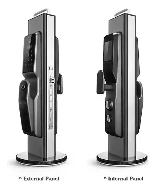 CERRADURA INTELIGENTE WIFI CON HUELLA DACTILAR Y CONTROL REMOTO - 3