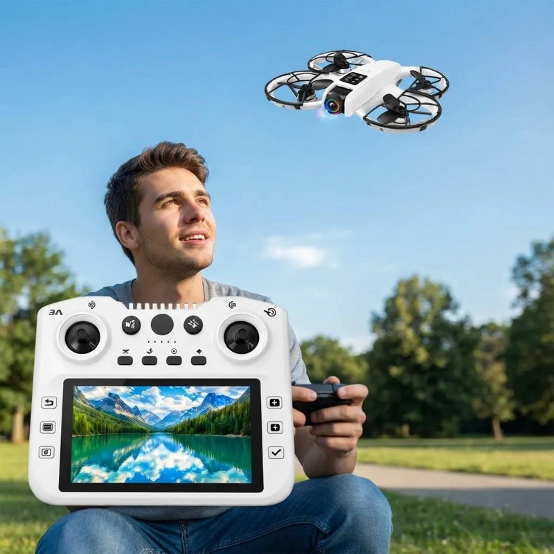 DRONE CON CAMARA HD Y TARJETA MICROSD DE 16GB - 2