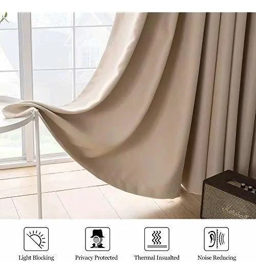 CORTINA OPACA VERTICAL EXTRA ANCHA PARA VENTANAS - 6