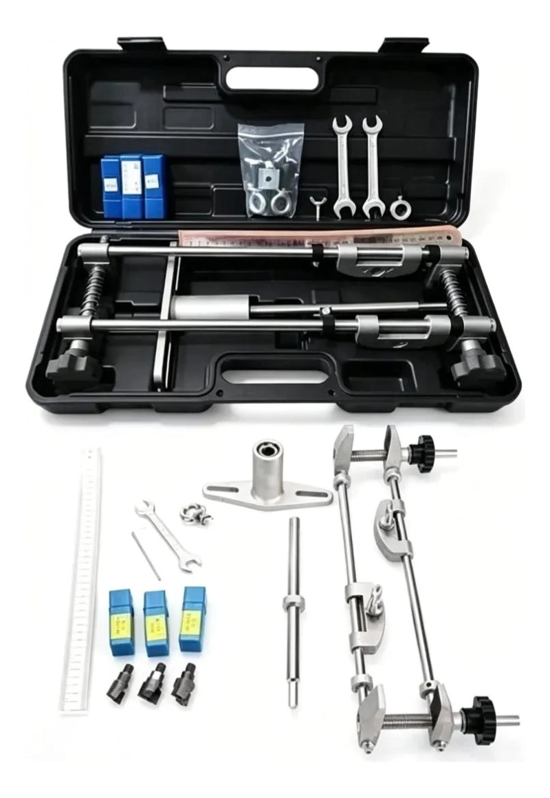 KIT INSTALACION CERRADURA CON CORTADORES DE 18 A 24 MM - 7