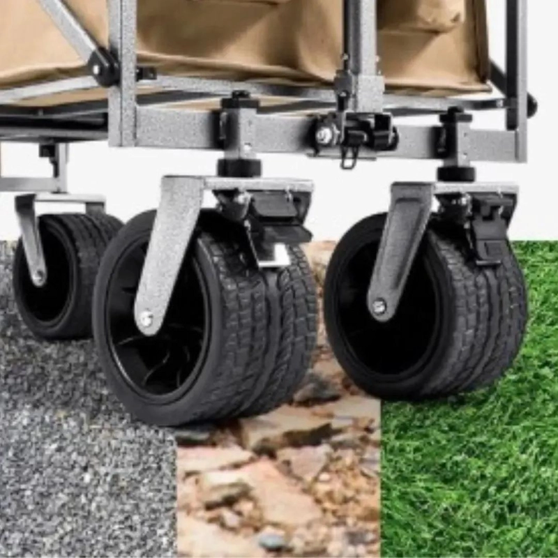 CARRO PLEGABLE REFORZADO PARA CARGA PESADA 150KG - 2