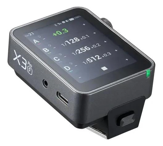 DISPARADOR INALAMBRICO GODOX X3 PRO PARA FUJIFILM CON PANTALLA TACTIL - 2