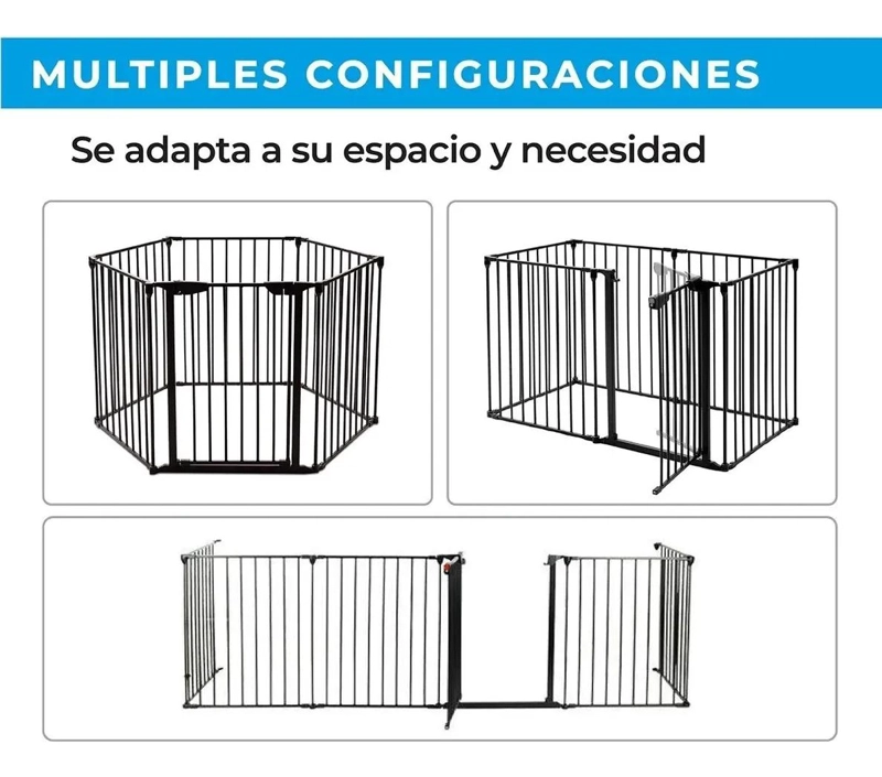 REJA DE SEGURIDAD ADAPTABLE PARA CHIMENEAS Y ESTUFAS - 5