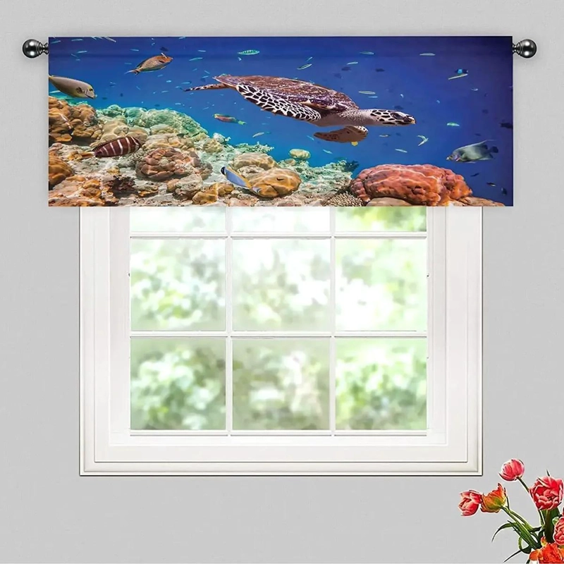 CENEFAS MARINAS DECORATIVAS PARA VENTANAS 36 X 18 PULGADAS - 2