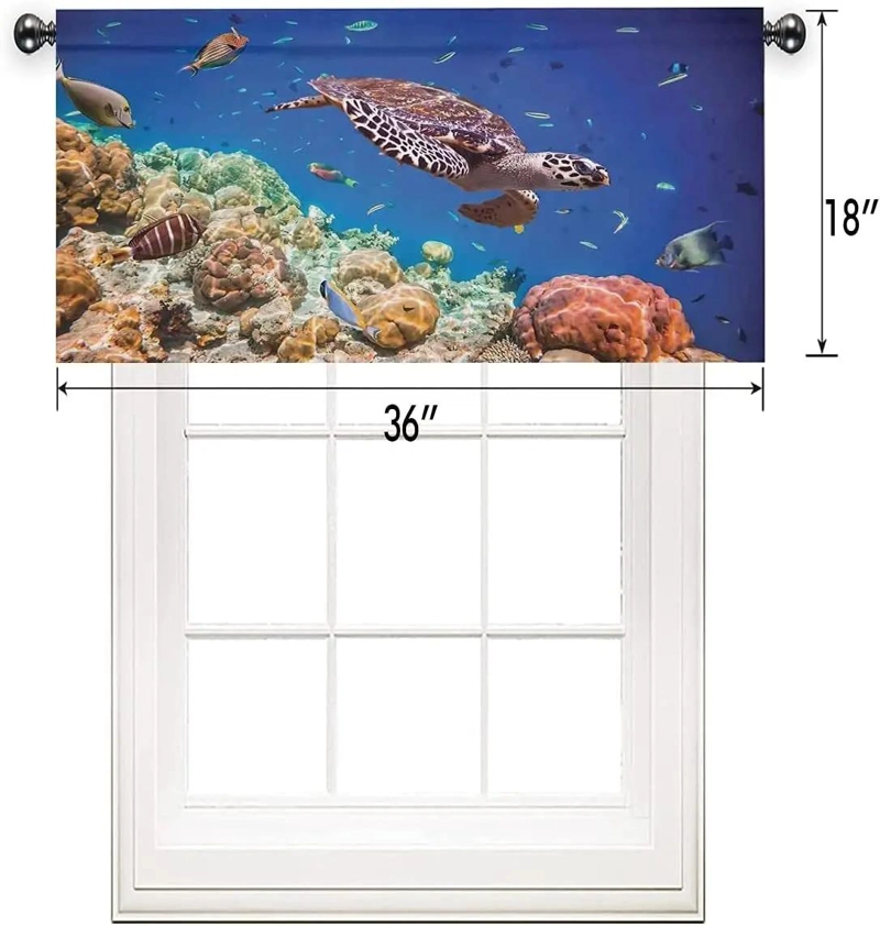 CENEFAS MARINAS DECORATIVAS PARA VENTANAS 36 X 18 PULGADAS - 6