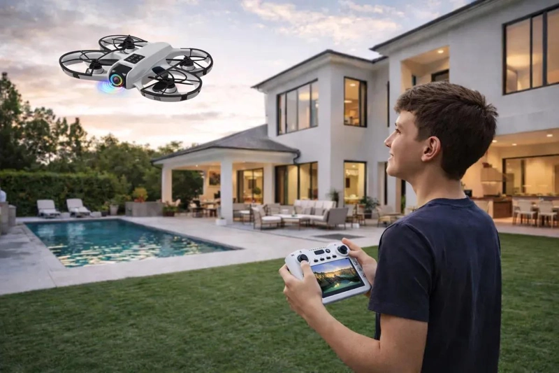 DRONE CON MOTORES BRUSHLESS Y CAMARA INTEGRADA PARA CAPTURA DE IMAGENES - 5