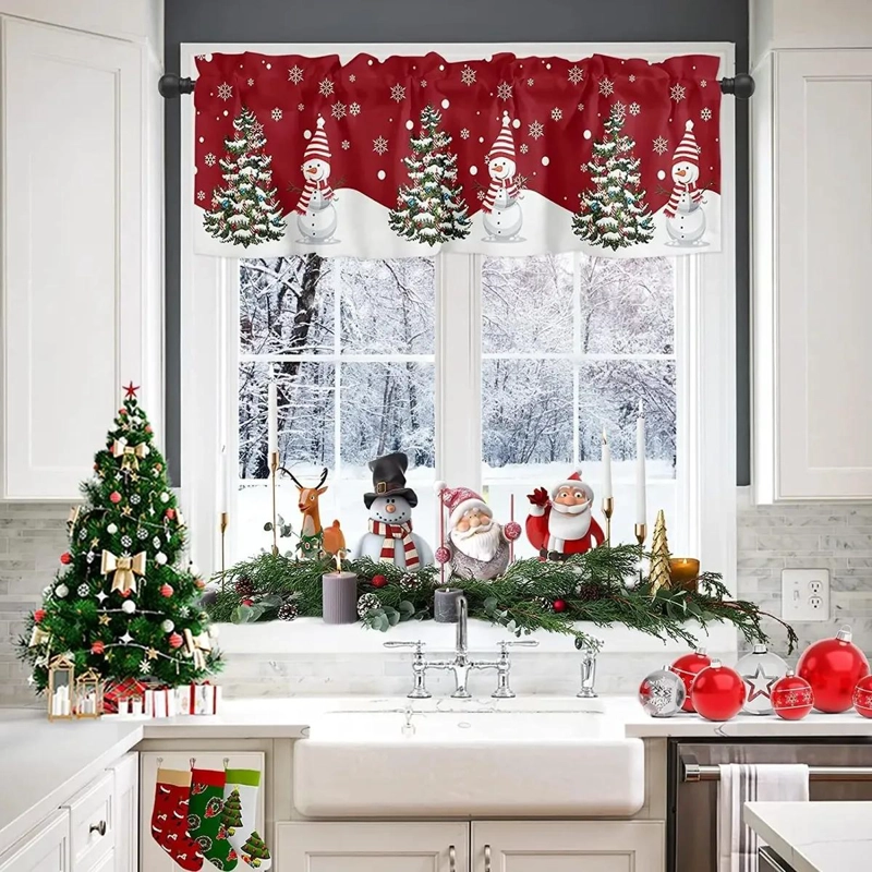 CENEFAS DE BOLSILLO PARA CORTINAS DE VENTANA DECORATIVAS - 1