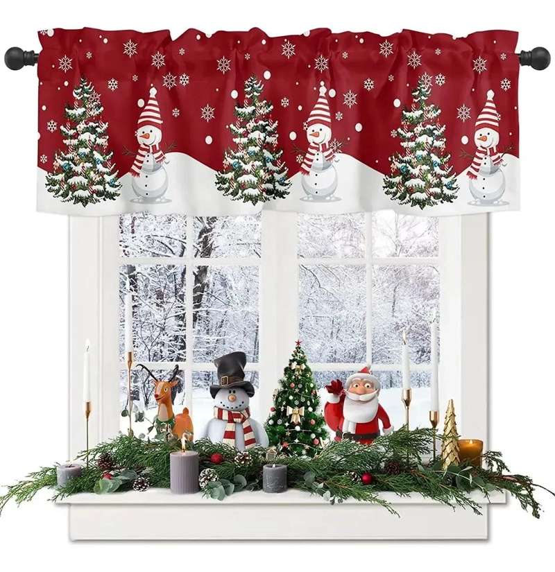 CENEFAS DE BOLSILLO PARA CORTINAS DE VENTANA DECORATIVAS - 2