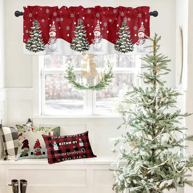CENEFAS DE BOLSILLO PARA CORTINAS DE VENTANA DECORATIVAS - 4