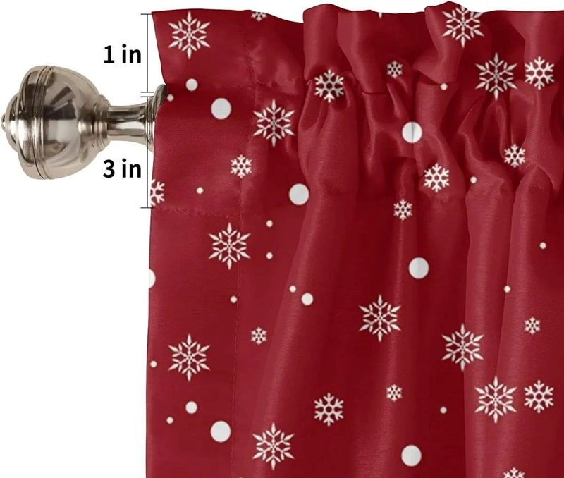 CENEFAS DE BOLSILLO PARA CORTINAS DE VENTANA DECORATIVAS - 5