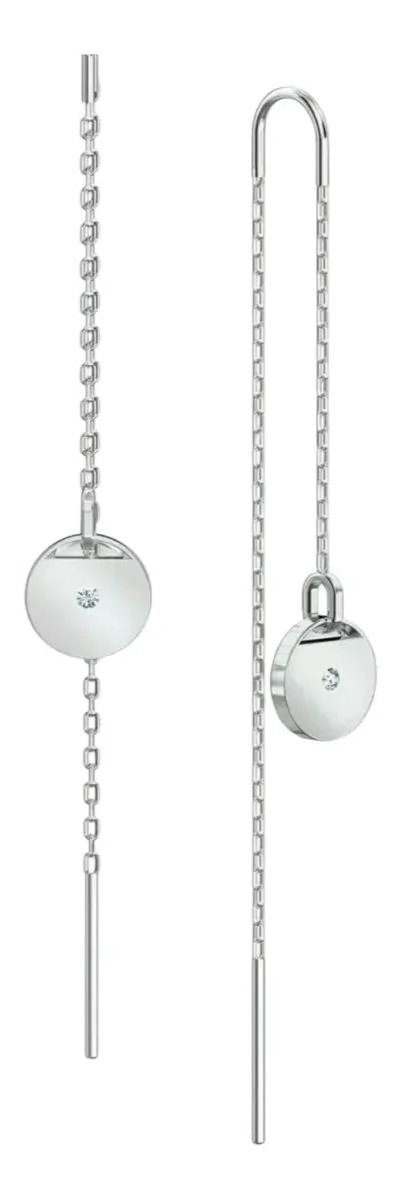 AROS COLGANTES DE CRISTALES BRILLANTES PARA MUJER - 1