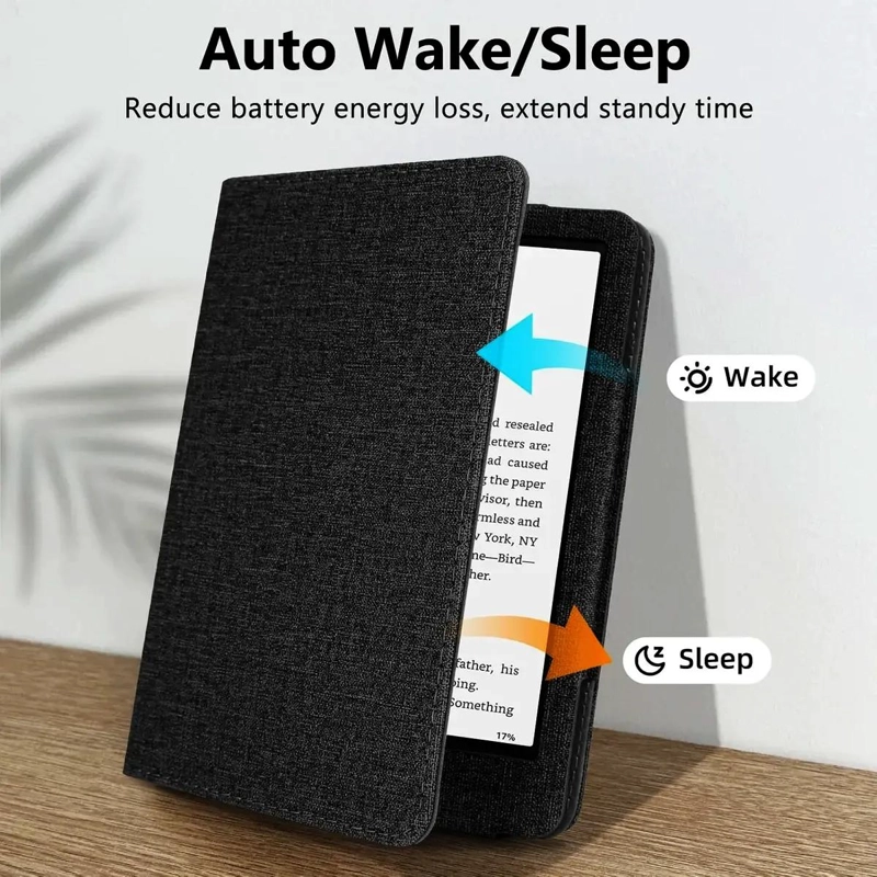 FUNDA PLEGABLE PARA KINDLE PAPERWHITE 2024 CON CORREA DE MANO - 1