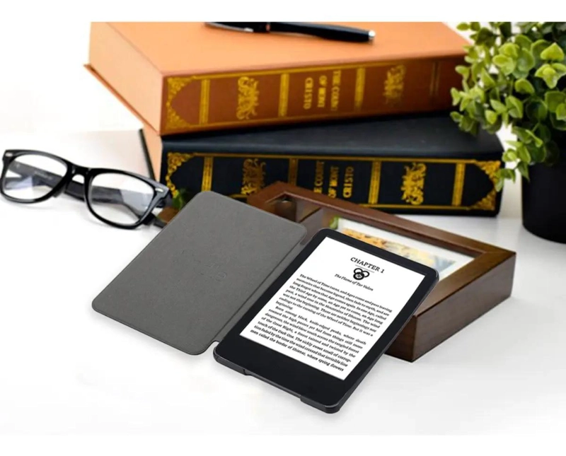 FUNDA PLEGABLE PARA KINDLE PAPERWHITE 2024 CON CORREA DE MANO - 4