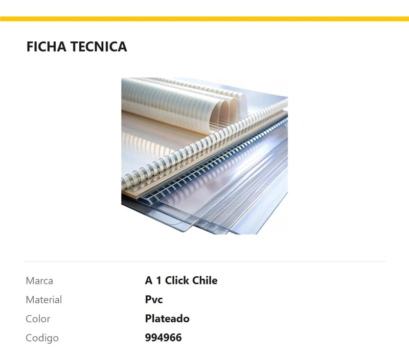 MICA A4 PLASTIFICADA PARA PROTECCION DE DOCUMENTOS - 2