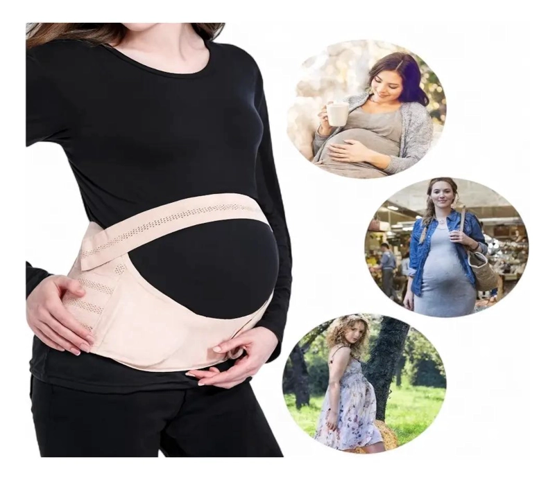 FAJA MATERNAL AJUSTABLE 3 EN 1 PARA EMBARAZO Y POSTPARTO - 3
