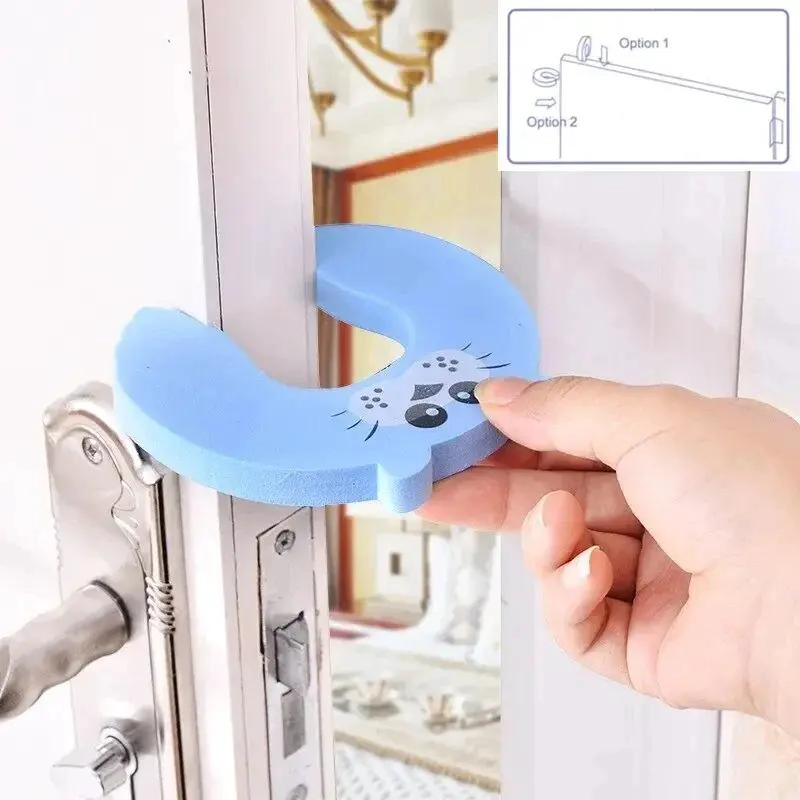 TOPE DE SEGURIDAD PARA PUERTAS IDEAL PARA NIÑOS Y BEBE S - 4